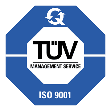 Logo TÜV Management Service ISO 9001 for Karl Kaps, Microscopes made in Germany